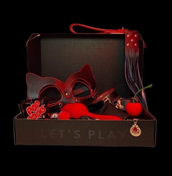 Level II "Let's Drip" KINK Kit with La Flor Dildo, Pop Rocks Candy, and More