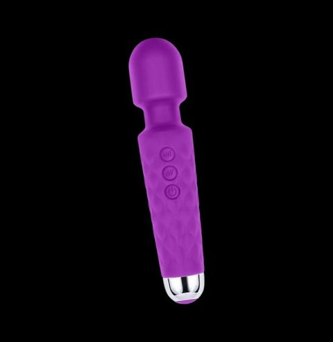 Wanderlust in Purple. A Wand Massager with 20 powerful vibration patterns and 8 speeds for over 160 combinations. 100% silicone. Find high quality sex toys for everyone at alittlekinky.co. Shop KINK.