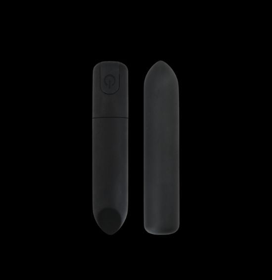 SMITH + WETSON in Black. This compact bullet vibrator delivers 10 powerful vibration patterns with the press of one button. With a smooth, 100% silicone body & tapered tip, it only takes the slightest flick of your wrist to take you from 0 to 100 in less than 60 seconds.  Find high quality sex toys for everyone at alittlekinky.co. Shop KINK.