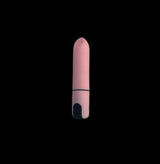 SMITH + WETSON in Baby Pink. This compact bullet vibrator delivers 10 powerful vibration patterns with the press of one button. With a smooth, 100% silicone body & tapered tip, it only takes the slightest flick of your wrist to take you from 0 to 100 in less than 60 seconds.  Find high quality sex toys for everyone at alittlekinky.co. Shop KINK.