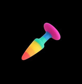 Unleash your PRIDE with our rainbow-colored anal plugs. Made of 100% silicone and featuring three different sizes, these plugs are perfect for exploring new sensations and pushing boundaries in the bedroom. Waterproof and body-safe for long-term use.